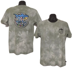 NUEVA Camiseta GRANDE Maui and Sons Fintastic Verde Salvia Gris Surf (MTS10764) - Imagen 1 de 9