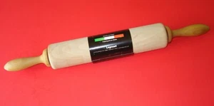 Legnoart "The Art of Living" Beech Wood Rolling Pin 11" Roller Made in Italy NEW - Picture 1 of 6