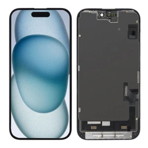 Do iPhone 15 6,1"Incell Wyświetlacz LCD Ekran dotykowy Digitizer Montaż Wymiana - Zdjęcie 1 z 8
