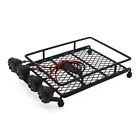 RCAWD Roof Luggage Rack 4 LED Light For REDCAT ARRMA AXIAL HPI WLTOYS RC CAR
