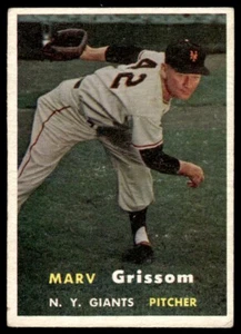 1957 Topps Marv Grissom New York Giants #216 - Picture 1 of 2