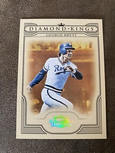 2008 Donruss Threads Diamond Kings Ser #ed 182/250 George Brett #DK-38 HOF