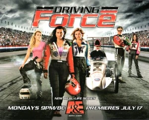 John Force Family "Driving Force" 2006 A&E TV Series ORIGINAL Vintage HANDOUT!  - Picture 1 of 3