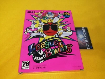Neo Geo SNK  LEAGUE BOWLING CARTON  Neogeo  AES SNK RARE!. - Image 1 of 4