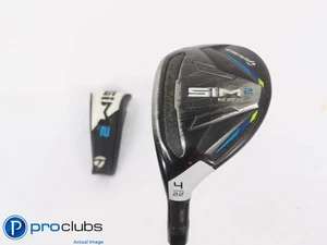 Left Handed TaylorMade SIM 2 MAX 22* 4 Hybrid w/HC - Ventus 5-A Senior - 448153 - Picture 1 of 4