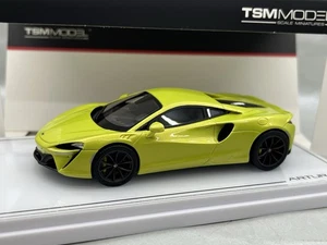 πΊπ¦ 1:43 TSM McLaren Artura 1/43 Green True Scale TrueScale Black Spin Wheels - Picture 1 of 6