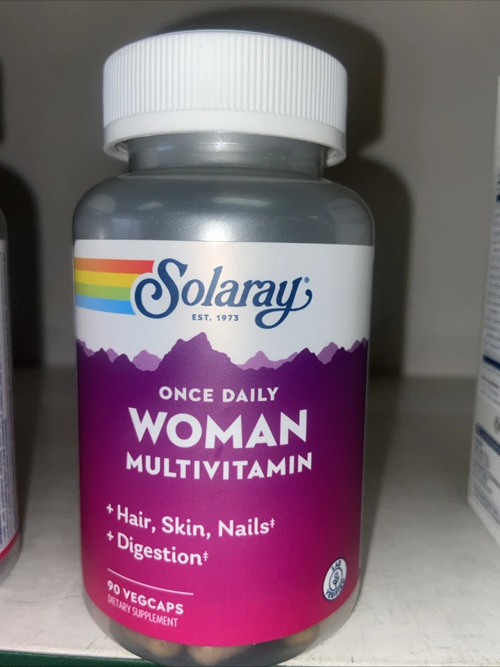 Solaray Once Daily Woman Multivitamin 90 VegCap - Image 1 of 2