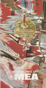 Lista de precios folleto raro de Líbano (libre de impuestos) MEA AIRLINES 1974 - Imagen 1 de 5