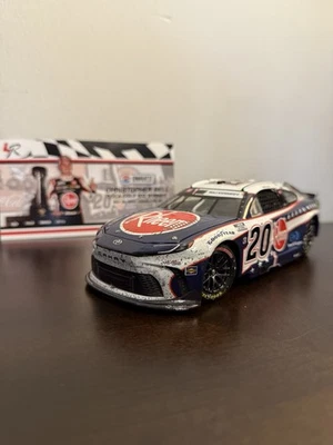 CHRISTOPHER BELL 2024 CHARLOTTE COKE 600 WIN RACED VERSION  SALUTES 1/24 ACTION - Image 1 of 4