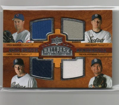 2008 Upper Deck 球场系列 - 四色斯沃琪纪念品 Greg Maddux... — 第 1/2 张图片