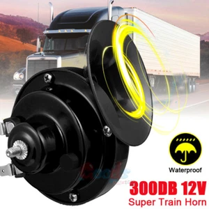 300DB 12V Bocina Claxon De Tren Extra Ruidoso Para Carro Camion Moto Universal - Imagen 1 de 12