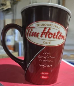 Tim Hortons Limited Edition 3D Coffee Mug /Tea Cup #12 Fast Friendly Bilingual - Picture 1 of 4