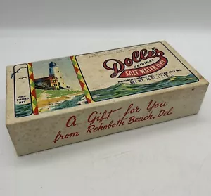 Vintage Rehoboth Beach Delaware Salzwasser Taffy Karton Leuchtturm - Bild 1 von 5