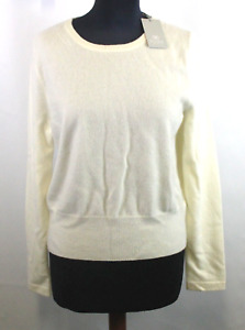 PURE COLLECTION 100% Cashmere Cropped Sweater Size UK 14 BNWT - EHB