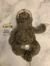Hugfun 15” Stuffed Plush Sloth With Small Sloth Wisdom Book