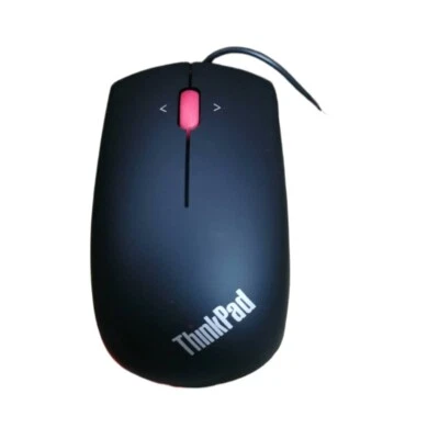 Original Lenovo Thinkpad Reddot Classis Matte USB Optical Wired Mouse 0B47153 - Image 1 of 4