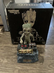 Marvel MCU Guardians Of The Galaxy Vol 2 Groot Life-Size Statue By Beast Kingdom - Picture 1 of 8