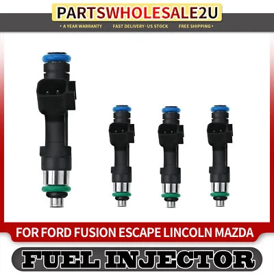 4 топливные форсунки для Ford Escape Mercury Mariner Mazda Tribute 2,0 л 2,3 л DOHC - Изображение 1 из 4