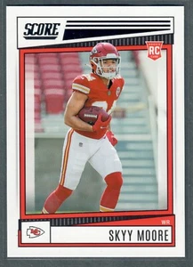2022 Score Skyy Moore #391 Chiefs RC QTY - Bild 1 von 2