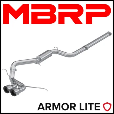 MBRP 3" Cat-Back Exhaust System Kit fits 2013-2018 Ford Focus ST 2.0L EcoBoost - Image 1 of 2