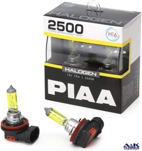 PIAA HS5016 Headlights Foglights Halogen Bulb H16 12V /19W 2500K Yellow - Picture 1 of 8