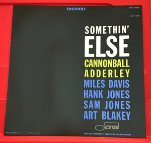 Cannonball Adderley Somethin Else Album Cover Art PICTURE / PRINT 8.5" x 8.5" - Picture 1 of 3