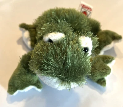 Ganz Webkinz Lil' Kinz FROG HS001 6.5" Plush Toy Stuffed Animal No Code - Image 1 of 4