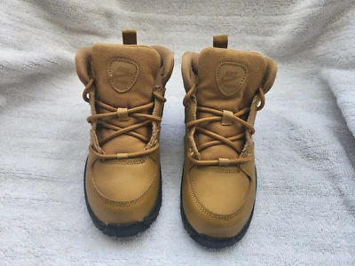 Nike Manoa LTR Boots Shoes (PS) BQ5374-700 Wheat/Wheat-Black Kids 9C - Image 1 of 4