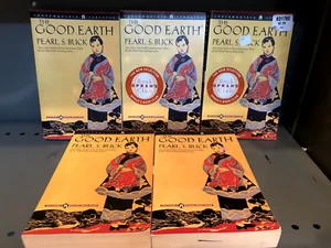 Lot of 5 THE GOOD EARTH by Pearl Buck Teacher Class Guided Reading Set - Picture 1 of 2