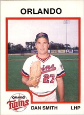 1987 Orlando Twins ProCards #868 Dan Smith