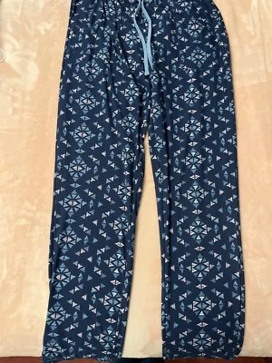 Sonoma Size S navy print pj pants size - Image 1 of 3