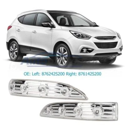 Par de luces de giro LED de espejo derecho izquierdo para Hyundai Tucson IX35 2009-2015- Foto 1 de 4