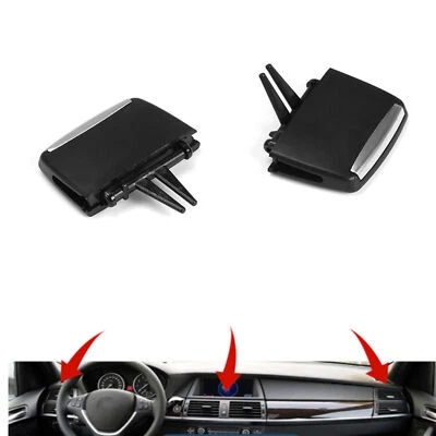 Kit de reparación de clip de lengüeta de salida de aire de aire acondicionado delantero para BMW X6 E71 3 PIEZAS Foto 1 de 4