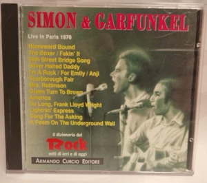 SIMON & GARFUNKEL - LIVE IN PARIS 1970 - CD CURCIO EDITORE ITALY - Picture 1 of 4