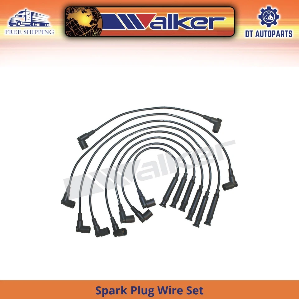 Juego de cables de bujía Walker 1986 1987 1988 1989 para BMW 535i 1985-1993 3,5 L L L6 Foto 1 de 1