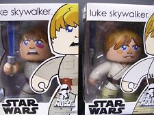 STAR WARS Luke Skywalker figure MIGHTY MUGGS 2 variations