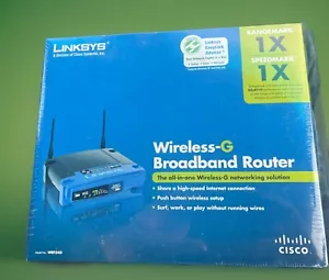 Linksys Wireless-G Broadband Router 2.4 GHz WRT54G CISCO New In Box. Ships Free - Picture 1 of 8