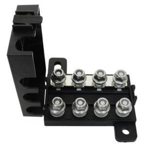 4 WAY MIDI FUSE HOLDER 220A MAX. INCLUDES 4 WAY BUSBAR - dual battery setups - Picture 1 of 3