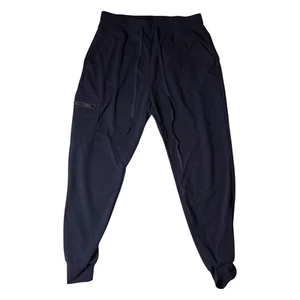 Women's Size XL Navy Pockets Stretch Comfortable Joggers FREE SHIPPING - Picture 1 of 2