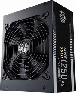MODUŁOWY ZASILACZ ATX CHŁODNICA MASTER MWE V2 1250W 80+ GOLD - Zdjęcie 1 z 4