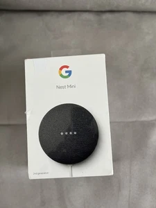 Altavoz Inteligente Google Nest Mini (2ª Generación) - Carbón Nuevo Precintado - Imagen 1 de 5