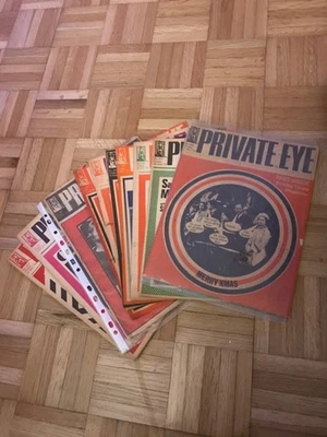 1972 private eye joblot x 10 (Job1) - Image 1 of 4