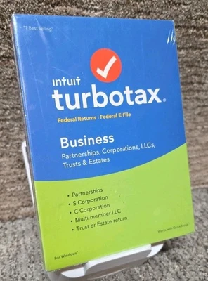Intuit TurboTax Business 2018 Partnership Corp. LLC Trust Estate CD - Image 1 of 2