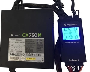 Corsair CX750M 750W Netzteil 75-002019 getestet und funktioniert - Bild 1 von 8