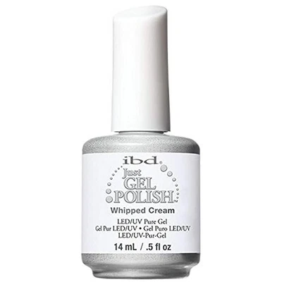 Crema batida IBD Just Gel Polish 0,5 onzas líquidas Foto 1 de 2