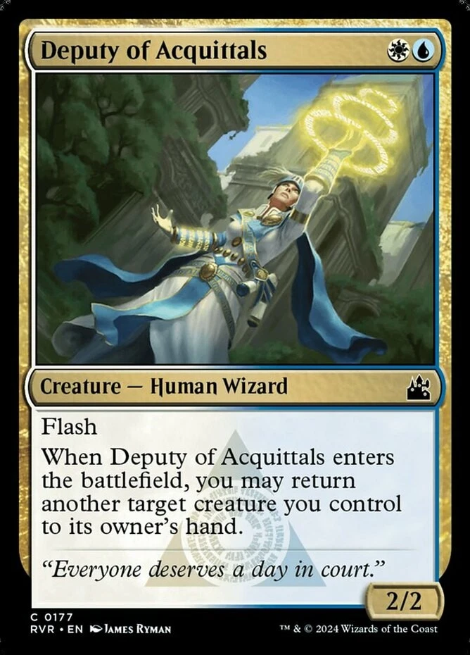 x1 Deputy of Acquittals - Ravnica Remastered - NM - MTG - Image 1 of 1