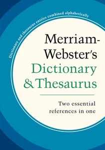 Merriam-Webster's Dictionary & Thesaurus -- Merriam-Webster - Paperback - Picture 1 of 1