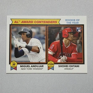 Shohei Ohtani 2018 Topps Throwback Thursday TBT #190 Miguel Andujar RC Rookie - Foto 1 di 2