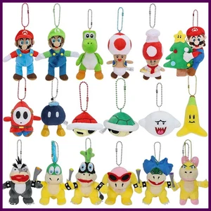 Ciondolo peluche cartone animato albero di Natale Mario triple banane Luigi Koopa troopa timido - Foto 1 di 43