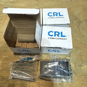 4 CRL Glasklemmen matt schwarz neu (Aufbewahrung 1) - Bild 1 von 4